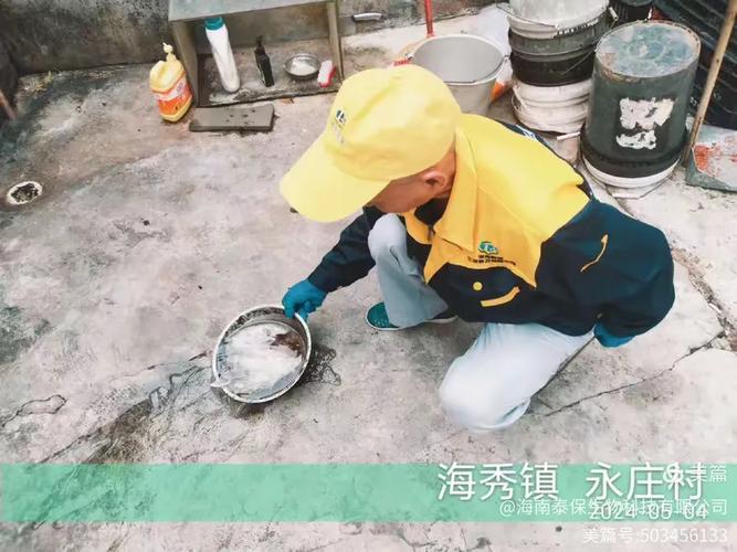 2024年5月4日海南泰保生物科技在秀英区海秀镇开展病媒防制
